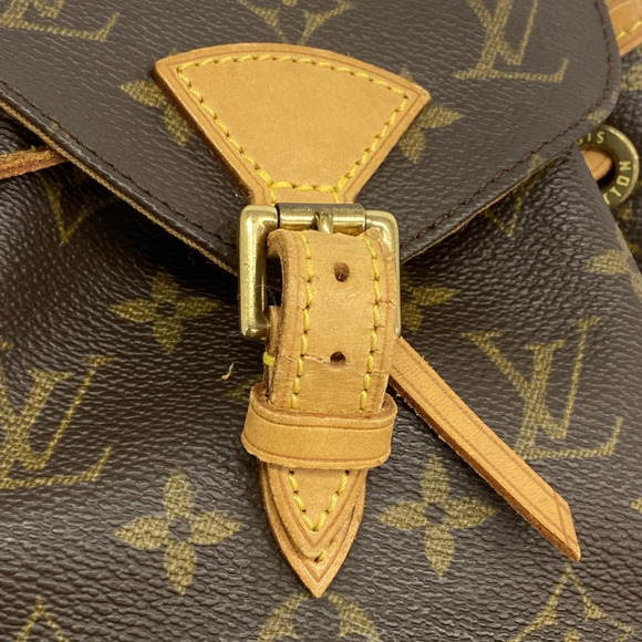 LOUIS VUITTON Authentic Brown Monogram Backpack main image 8